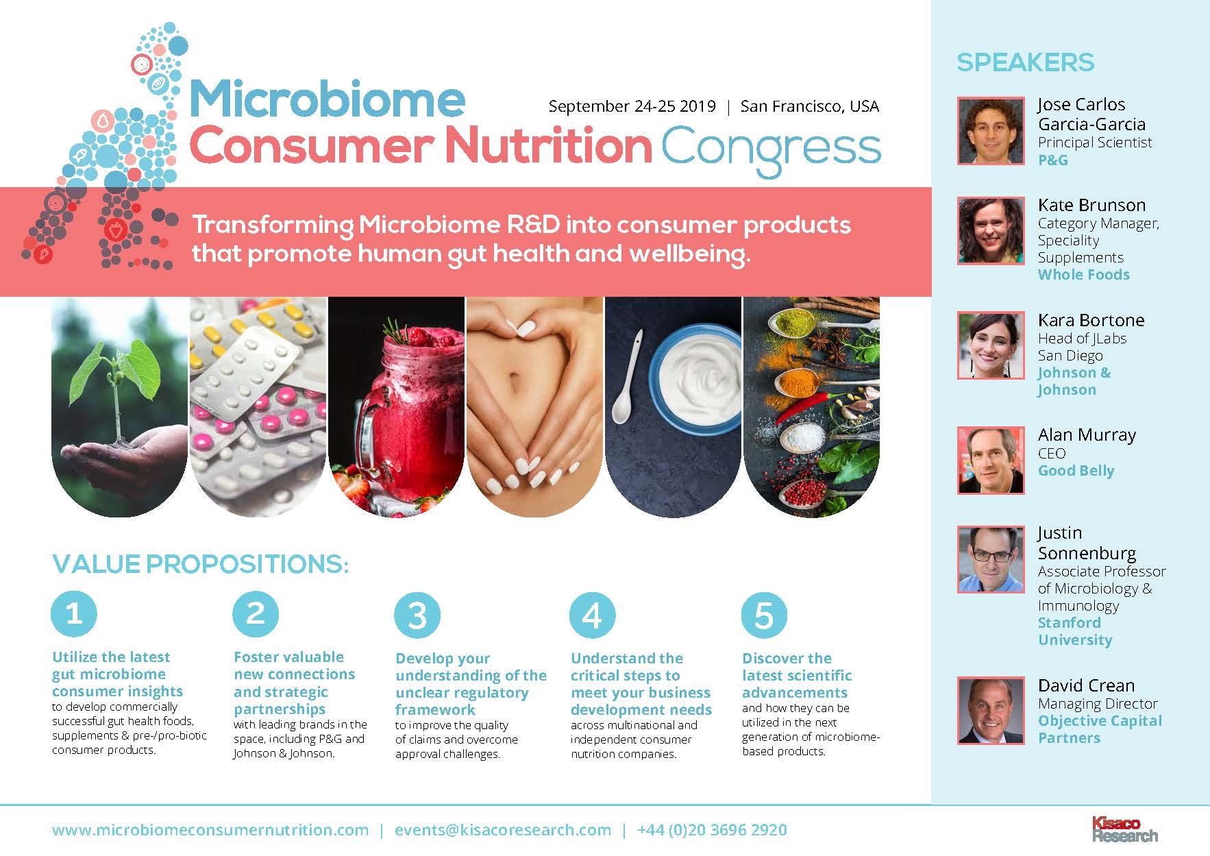 Microbiome Consumer Nutrition Congress